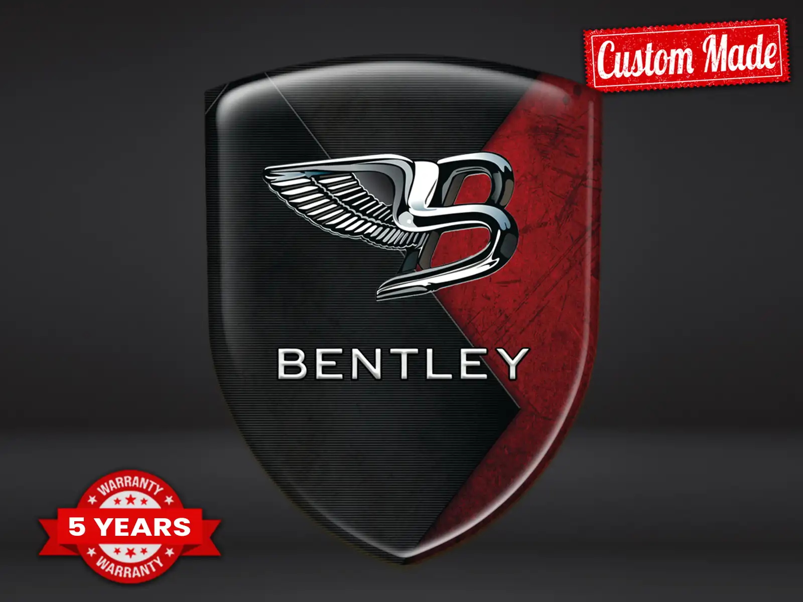 Bentley Windschutzsticker Stil Premium Hochwertig Auto